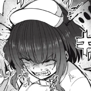 😡 emoji 黑川小姐❤️ Telegram sticker 10 of 38
