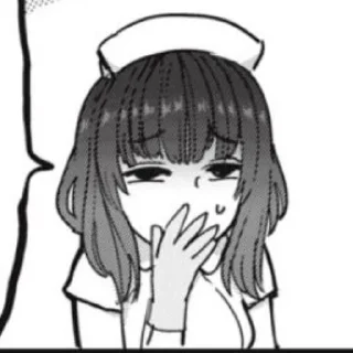 🫢 emoji 黑川小姐❤️ Telegram sticker 8 of 38