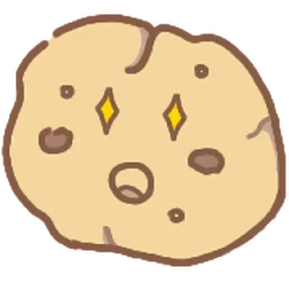 ⭐ emoji cookie 🍪 @stickieri Telegram sticker 13 of 36