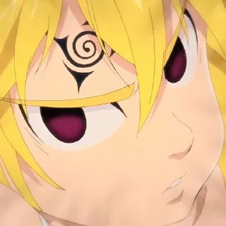 🧽 emoji Meliodas @URKAWAIIWAIFU Telegram sticker 1 of 34