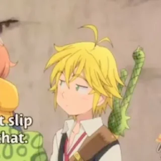 🧽 emoji Meliodas @URKAWAIIWAIFU Telegram sticker 13 of 34