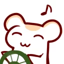 😀 emoji hamster mk2 Telegram sticker 8 of 31
