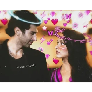 👩‍❤️‍👨 emoji @StickersWorld_Offl Crush Stickers Telegram sticker 7 of 23