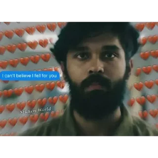 Sticker from @StickersWorld_Offl Sad Stickers