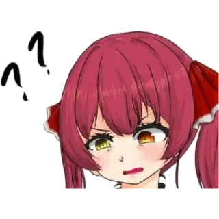 ❓ emoji hololive_草posting Telegram sticker 7 of 86