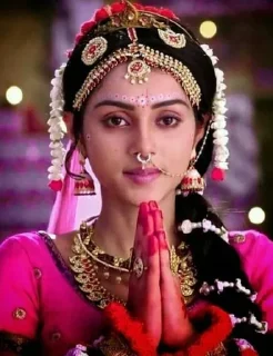 🙏 emoji Mallika Singh @Mallika_Singh Telegram sticker 16 of 34