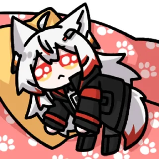 Sticker from 玉狐狸系列二 @zhaxia_cn