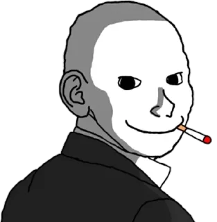 Sticker from Wojak / Feels Guy 2 - @WOJAK
