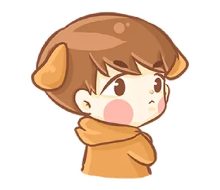😒 emoji Baby 'B' @bistic Telegram sticker 21 of 40