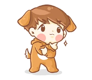 😕 emoji Baby 'B' @bistic Telegram sticker 23 of 40