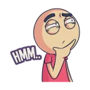 🤔 emoji ~ Out-of-Topic ~ Telegram sticker 20 of 90
