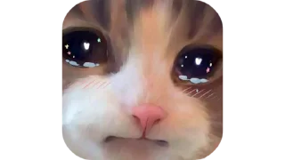 🐱 emoji ✗𖤍 𝑴𝒊𝒏𝒊𓂁 🐣 :: @bitch_uh Telegram sticker 10 of 115