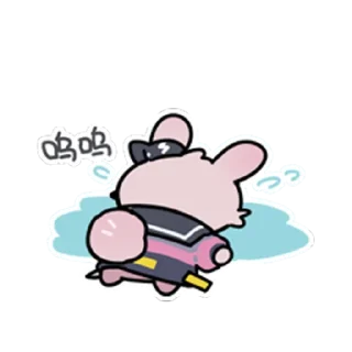 😭 emoji fluffy明日方舟 Telegram sticker 17 of 48