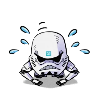 😭 emoji Star Wars by @elegantmaster Telegram sticker 10 of 37