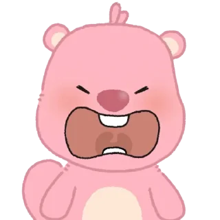 😩 emoji LOOPY Telegram sticker 20 of 23