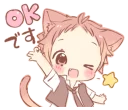 😉 emoji Pretty respect language sticker! @bistic Telegram sticker 3 of 40