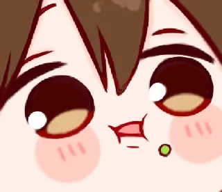 Sticker from MiKoo the baby Grumpy