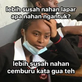 😅 emoji galau banh wkwk Telegram sticker 5 of 11