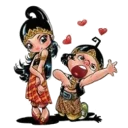 ❤ emoji Wayang Unyu Telegram sticker 21 of 35