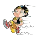 🏃 emoji Wayang Unyu Telegram sticker 24 of 35