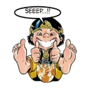 Sticker from Wayang Unyu