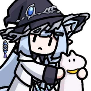 😏 emoji 雪音猫猫一 @zhaxia_cn Telegram sticker 19 of 32