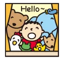 👋 emoji 大口仔(大寶) Telegram sticker 18 of 64