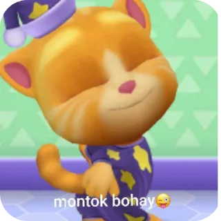 Sticker from talking t friends