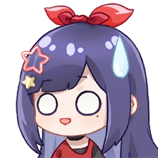 😅 emoji 贝拉拉贝拉 Telegram sticker 10 of 25