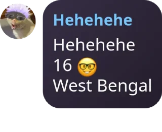 🤓 emoji Hehehehe 😁 Telegram sticker 16 of 26
