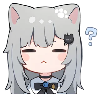 ⚪️ emoji @mtmao Nachoneko! Telegram sticker 8 of 24