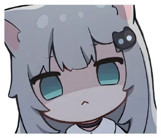 ⚪️ emoji @mtmao Nachoneko! Telegram sticker 17 of 24