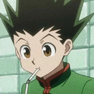 💚 emoji Gon freecss Telegram sticker 1 of 64