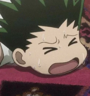 💚 emoji Gon freecss Telegram sticker 13 of 64