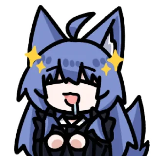 😋 emoji 神山乾月 @zhaxia_cn Telegram sticker 9 of 16
