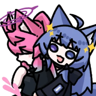 🫶 emoji 神山乾月 @zhaxia_cn Telegram sticker 14 of 16