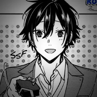 🖇 emoji Miyamura % @cznamorol @xyaanfei Telegram sticker 6 of 30