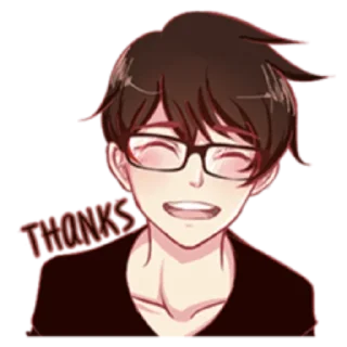 Sticker from That One Guy With Glasses