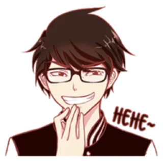 😄 emoji That One Guy With Glasses Telegram sticker 14 of 40