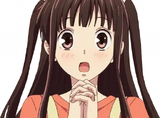 😯 emoji Fruits Basket @AnimesIndustryCG Telegram sticker 12 of 120