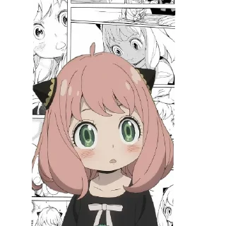 📖 emoji Anime lovers 💜💜❤️❤️❤️🔥🔥 Telegram sticker 19 of 46
