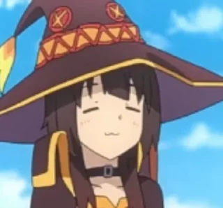 🍙 emoji Megumin - @Animecouplegallery Telegram sticker 6 of 25