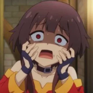 🍙 emoji Megumin - @Animecouplegallery Telegram sticker 12 of 25