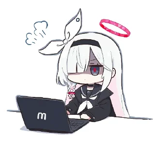 😤 emoji プラナ（普拉娜） Telegram sticker 10 of 26