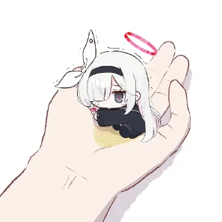 😰 emoji プラナ（普拉娜） Telegram sticker 22 of 26