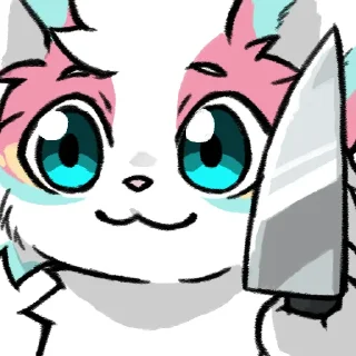 🔪 emoji Pu-kan 普坎 Telegram sticker 22 of 31