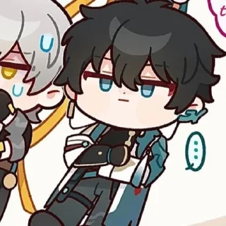 👤 emoji Dan Heng Telegram sticker 20 of 21