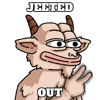 ✌️ emoji GOAT Telegram sticker 10 of 40