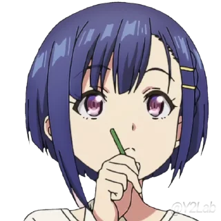 🤔 emoji Shino Aki 好き :: @Y2lab Telegram sticker 6 of 20