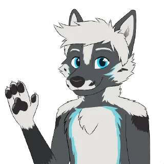 🙂 emoji Mike Fluffles [@Fluffy_Oreo] Telegram sticker 2 of 31
